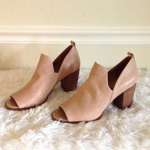 Lucky Brand  Barren Peep Toe Booties